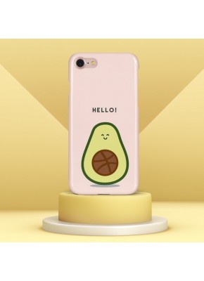 Avokado 2 Temalı Telefon Kılıfı