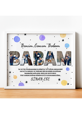 Baba Temalı Çerçeve 