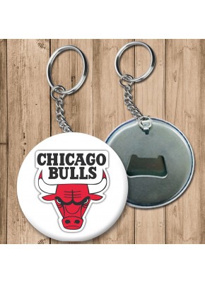 Chicago Bulls Temalı Açacaklı Anahtarlık