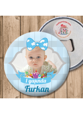 Cup Cake Temalı Açacak Magnet