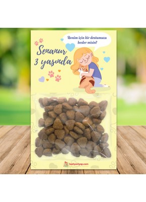 Doğum Günü Hediyelik Kartlı Mama Paketi