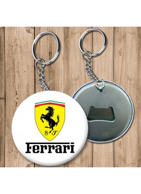 Ferrari Temalı Açacaklı Anahtarlık