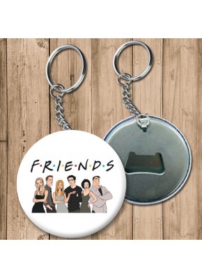 Friends Temalı Açacaklı Anahtarlık