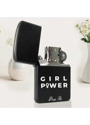 Girl Power Kişiye Özel Zippo Çakmak