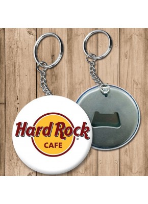 Hard Rock Temalı Açacaklı Anahtarlık