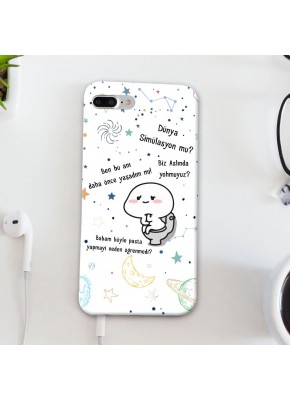 Hayatı Sorgulama Temalı Mood Telefon Kılıfı