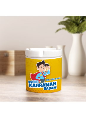 Kahraman Baba Temalı Kül Tablası