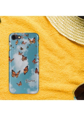 Kelebek Temalı Telefon Kılıfı