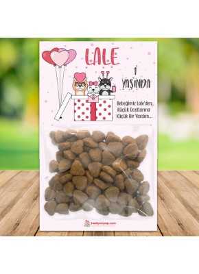 Süpriz Köpekcikler Temalı Doğum Günü Kartlı Mama Paketi 