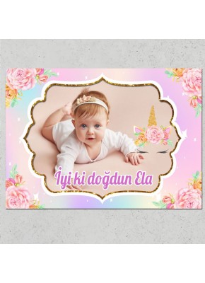 Unicorn Temalı Afiş