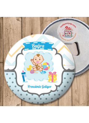 Yaz Bebeği İçin Baby Shower Açacak Magnet